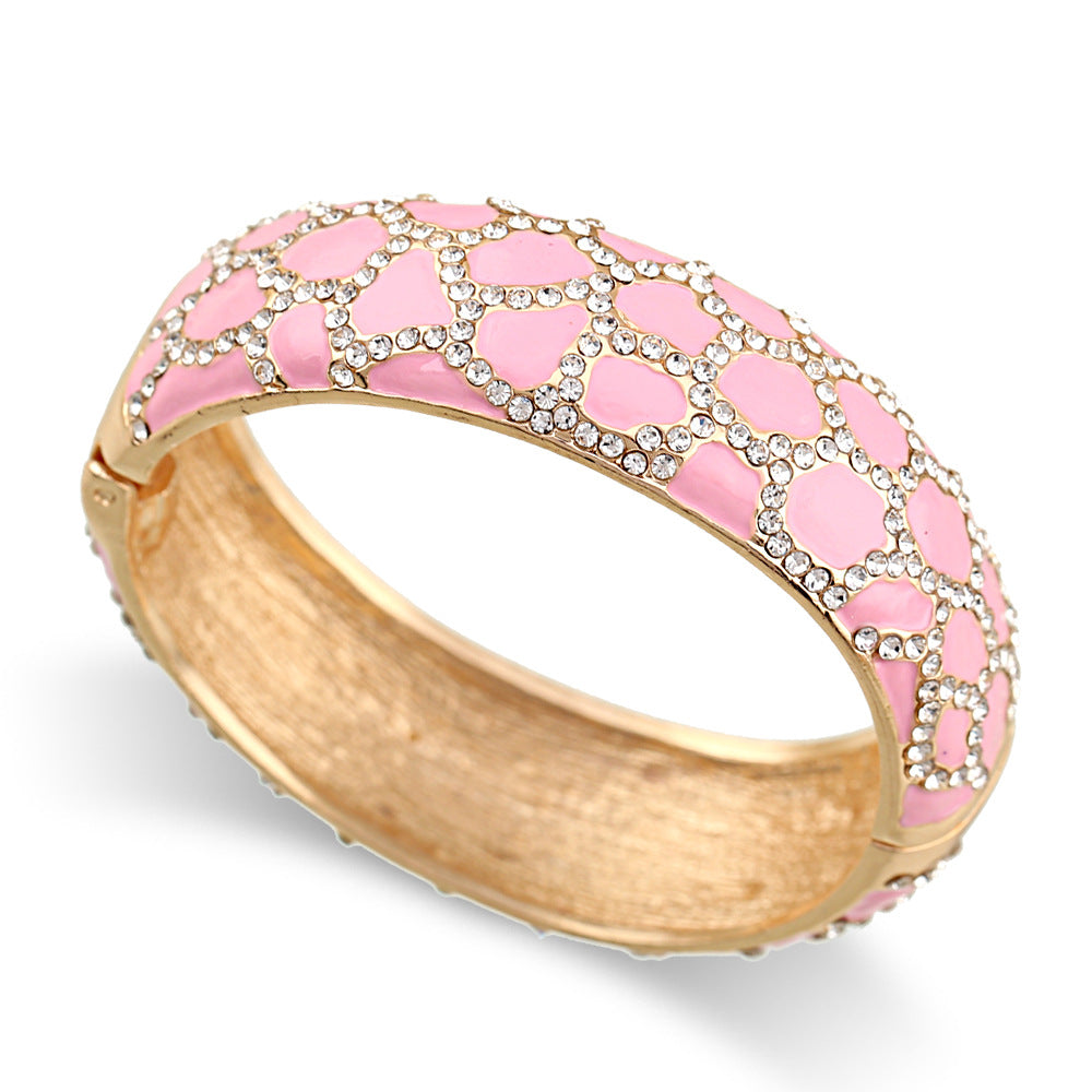 6-color fashion alloy open bracelet