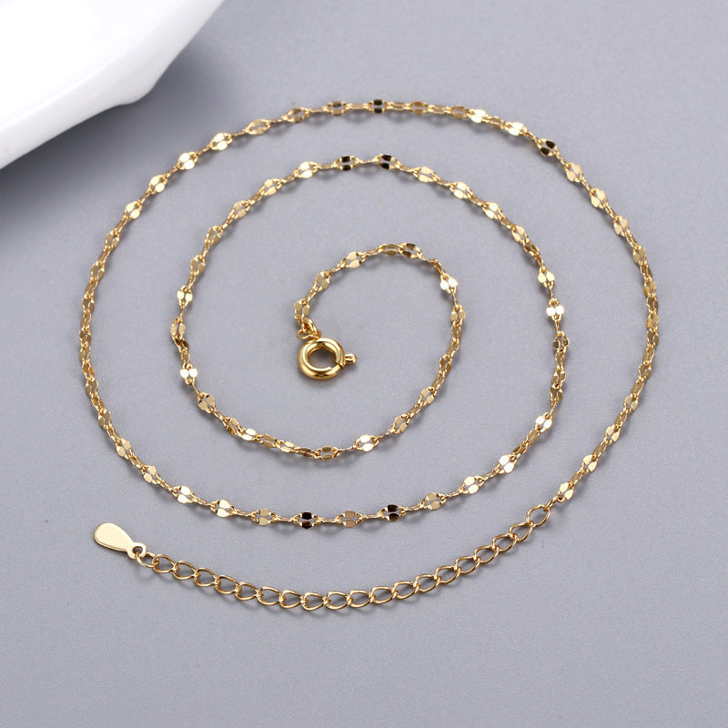 New fashion women's clavicle extension tail necklace