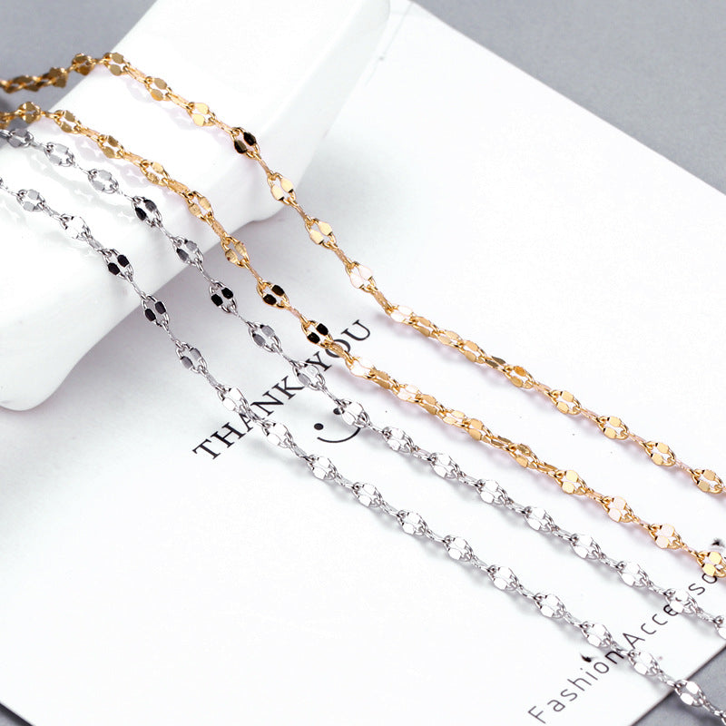 New fashion women's clavicle extension tail necklace