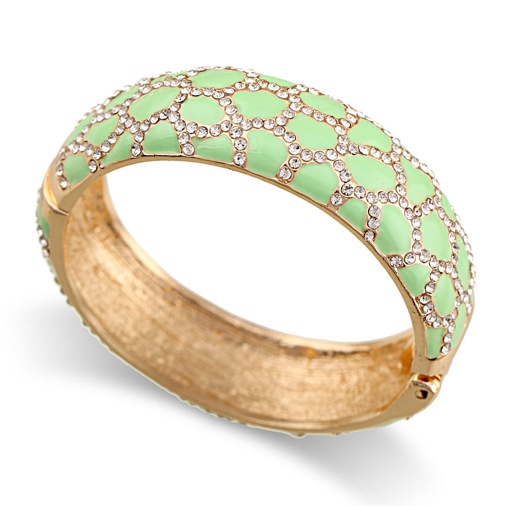 6-color fashion alloy open bracelet