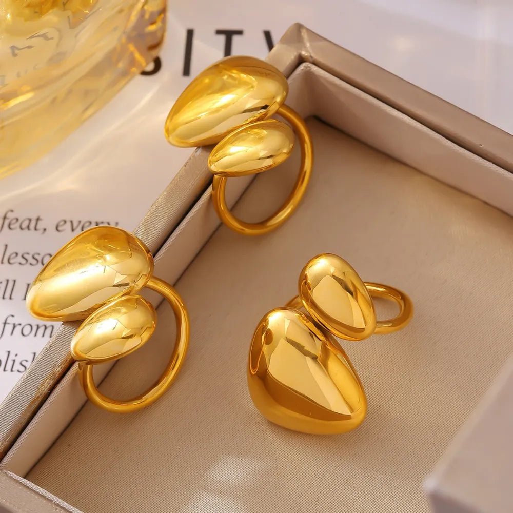 Smooth Plated Open Ring