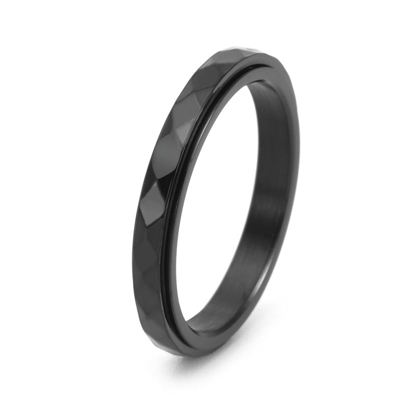 Women's Diamond Shaped Niche Jewelry Rings