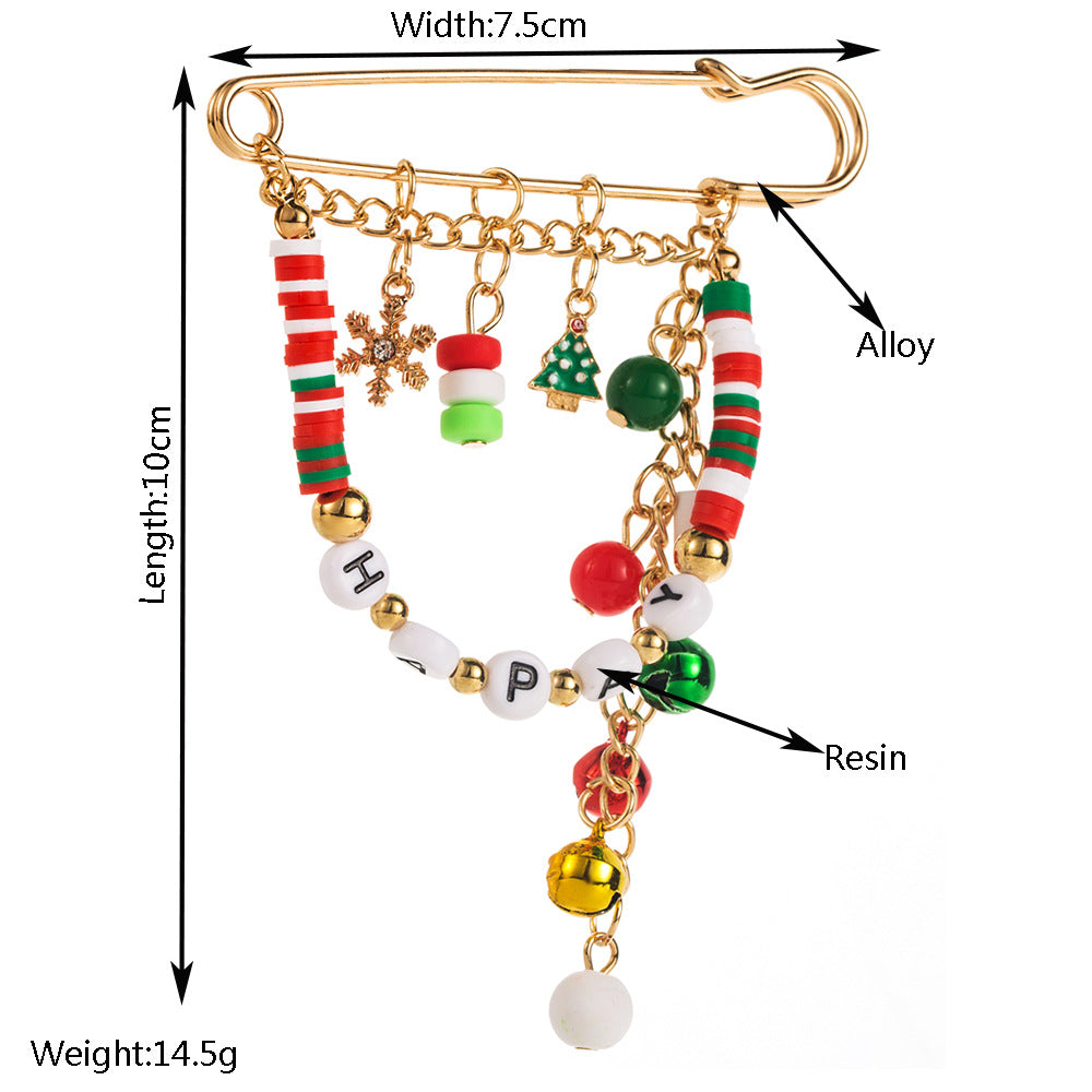Bell Accessories Fashion Holiday Brooch