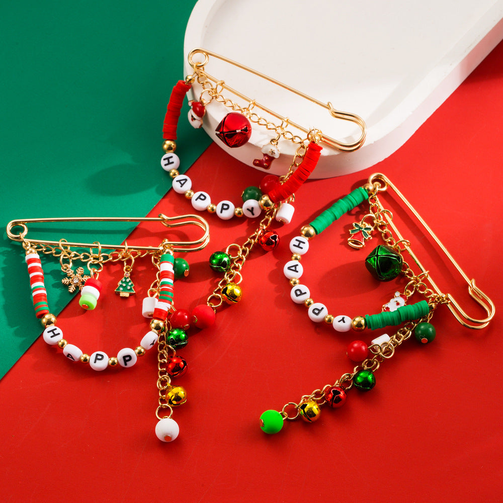 Bell Accessories Fashion Holiday Brooch