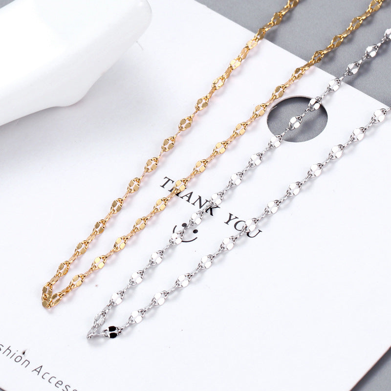 New fashion women's clavicle extension tail necklace