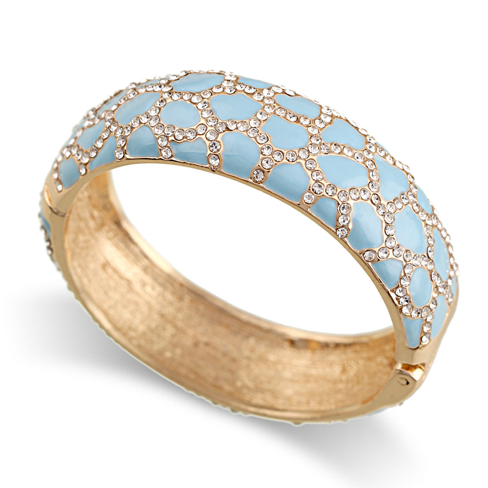 6-color fashion alloy open bracelet