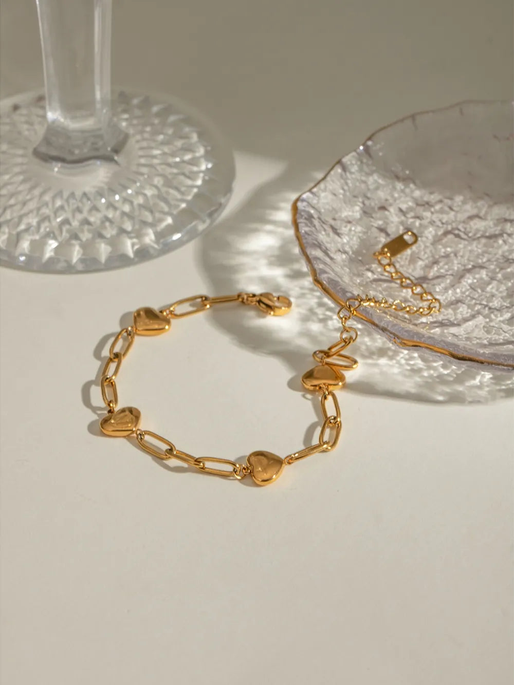 Gold Stitched Personalized Bracelet