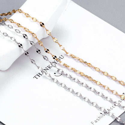 New fashion women's clavicle extension tail necklace