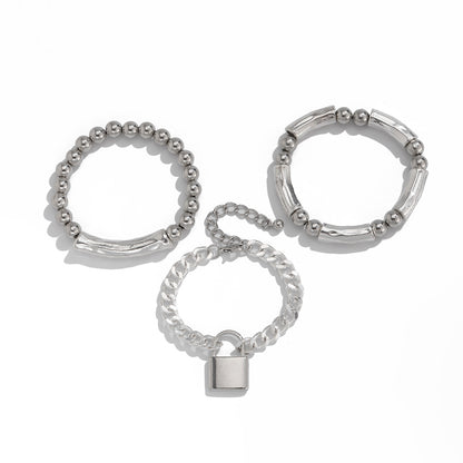 Pearl Heart Shaped Hollow Bracelet