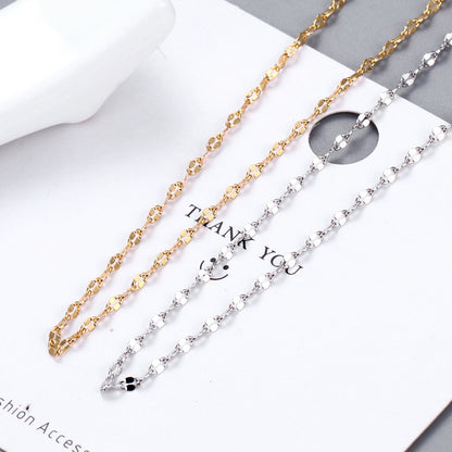 New fashion women's clavicle extension tail necklace